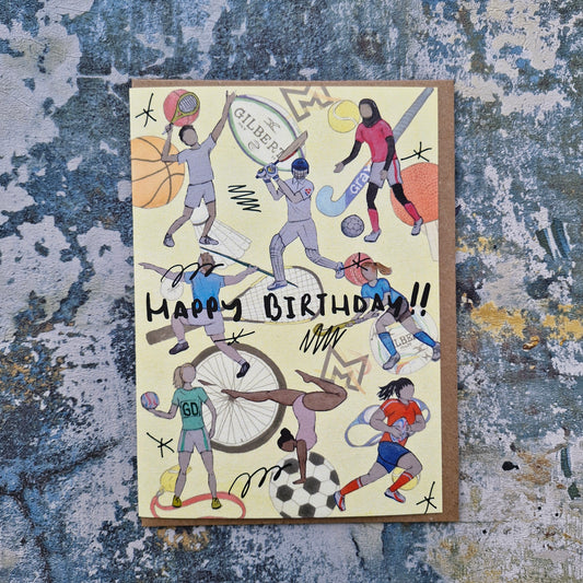 Mintridge Sport Birthday Card