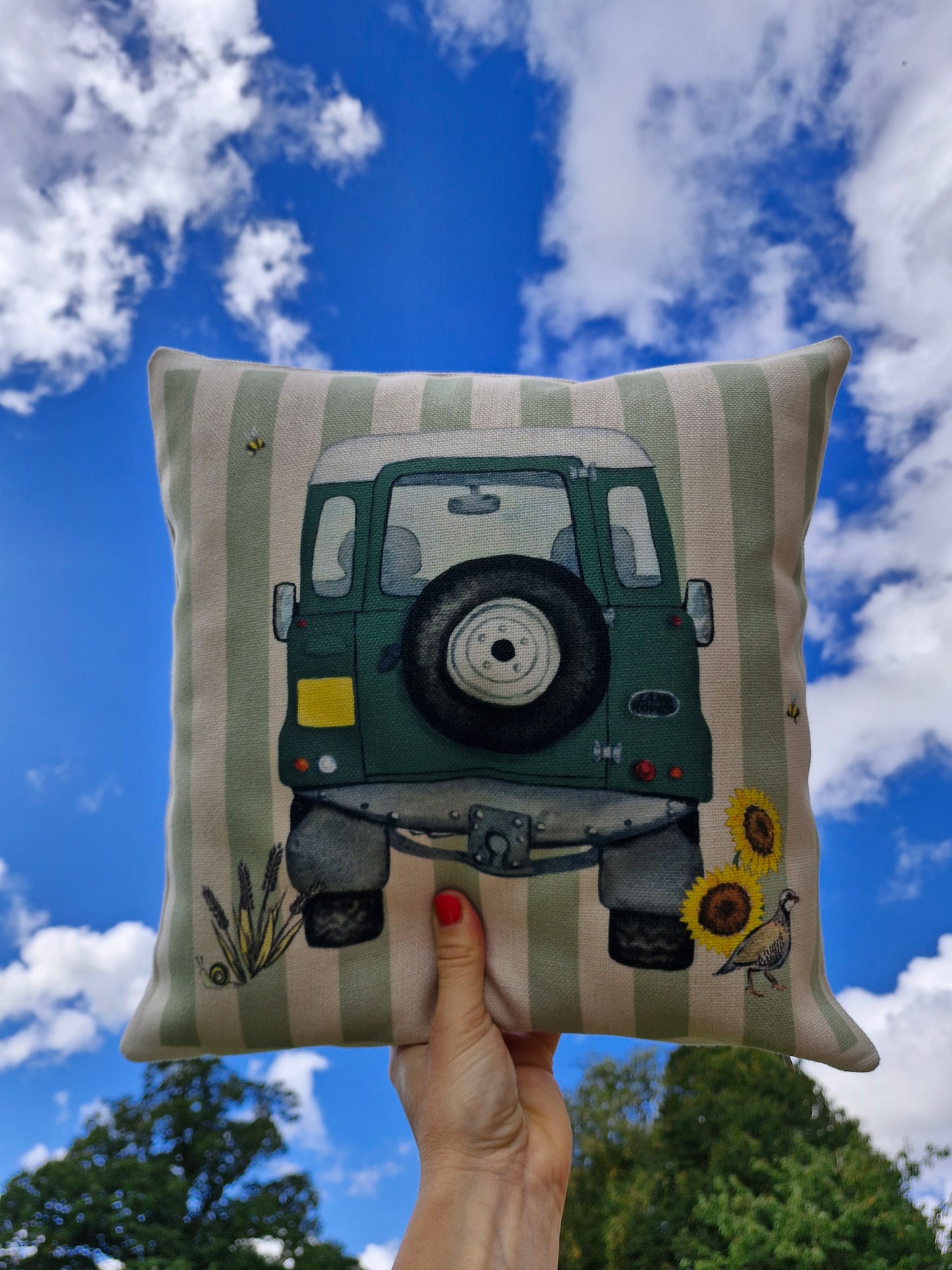 Land Rover Cushion Cover