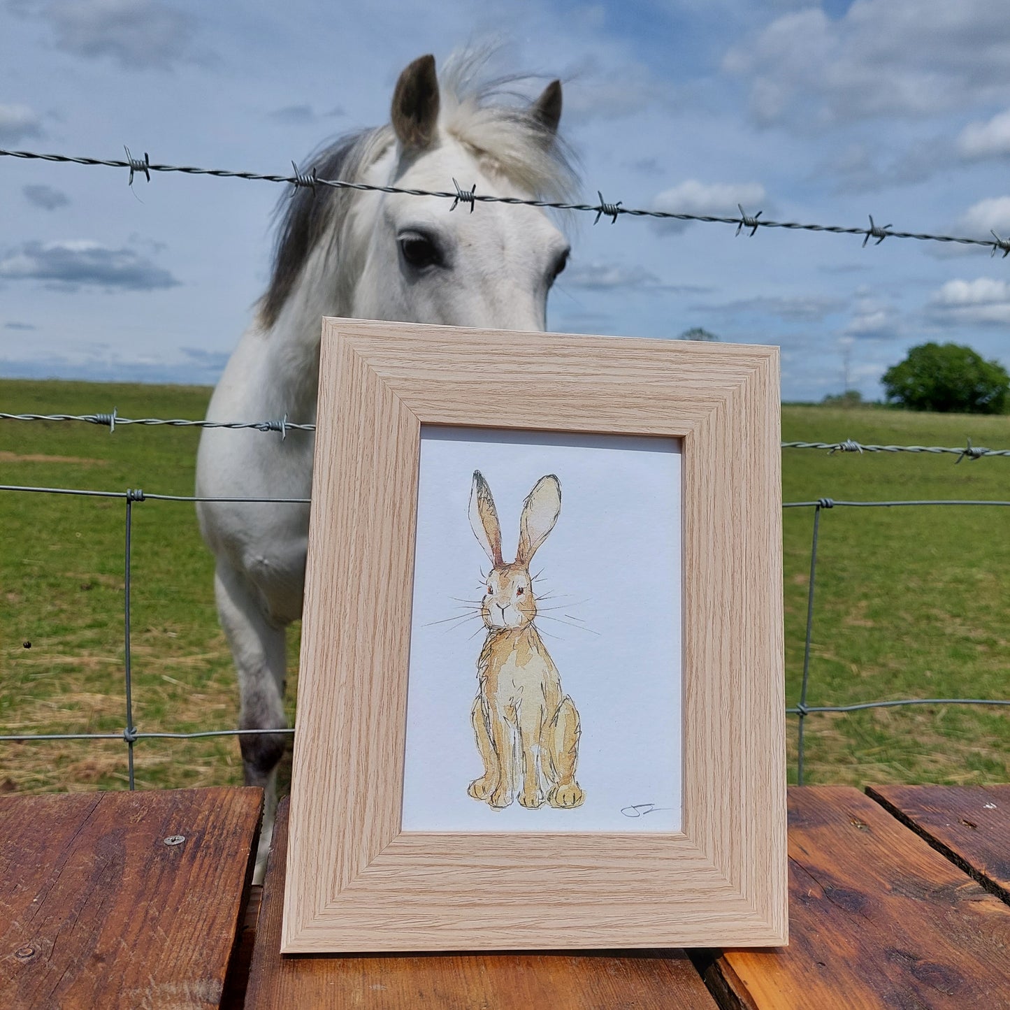 Hare Print
