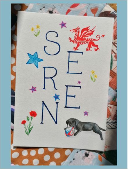 Bespoke Hand Painted Cards