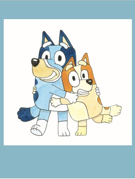 Bluey & Bingo Print