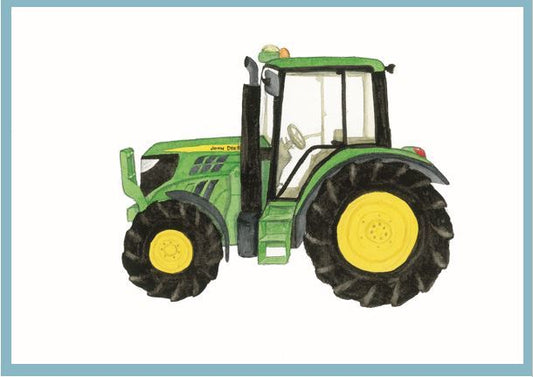 John Deere Tractor Print