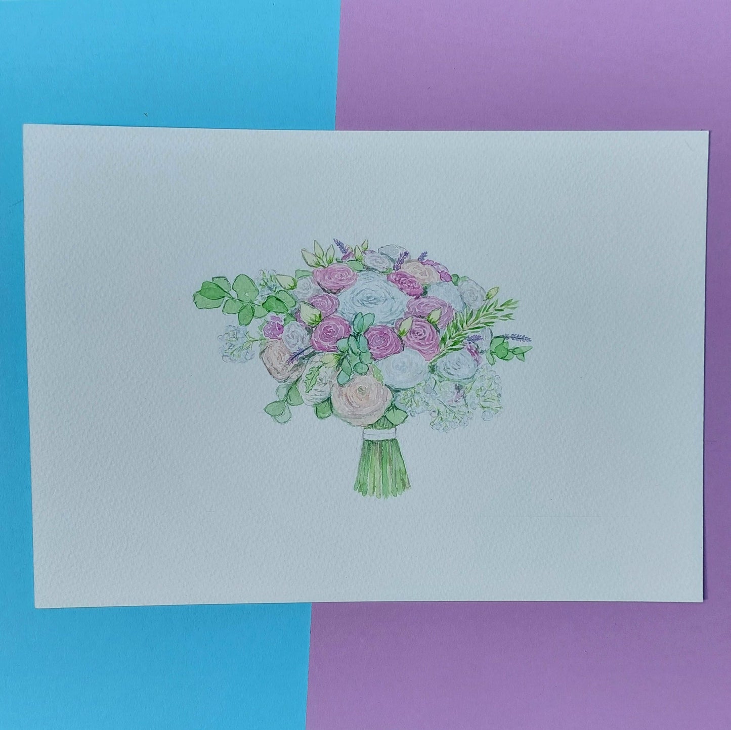 Bespoke Wedding Flowers Watercolour