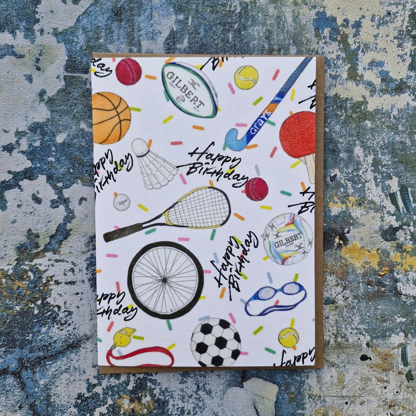 Sporty Birthday Card