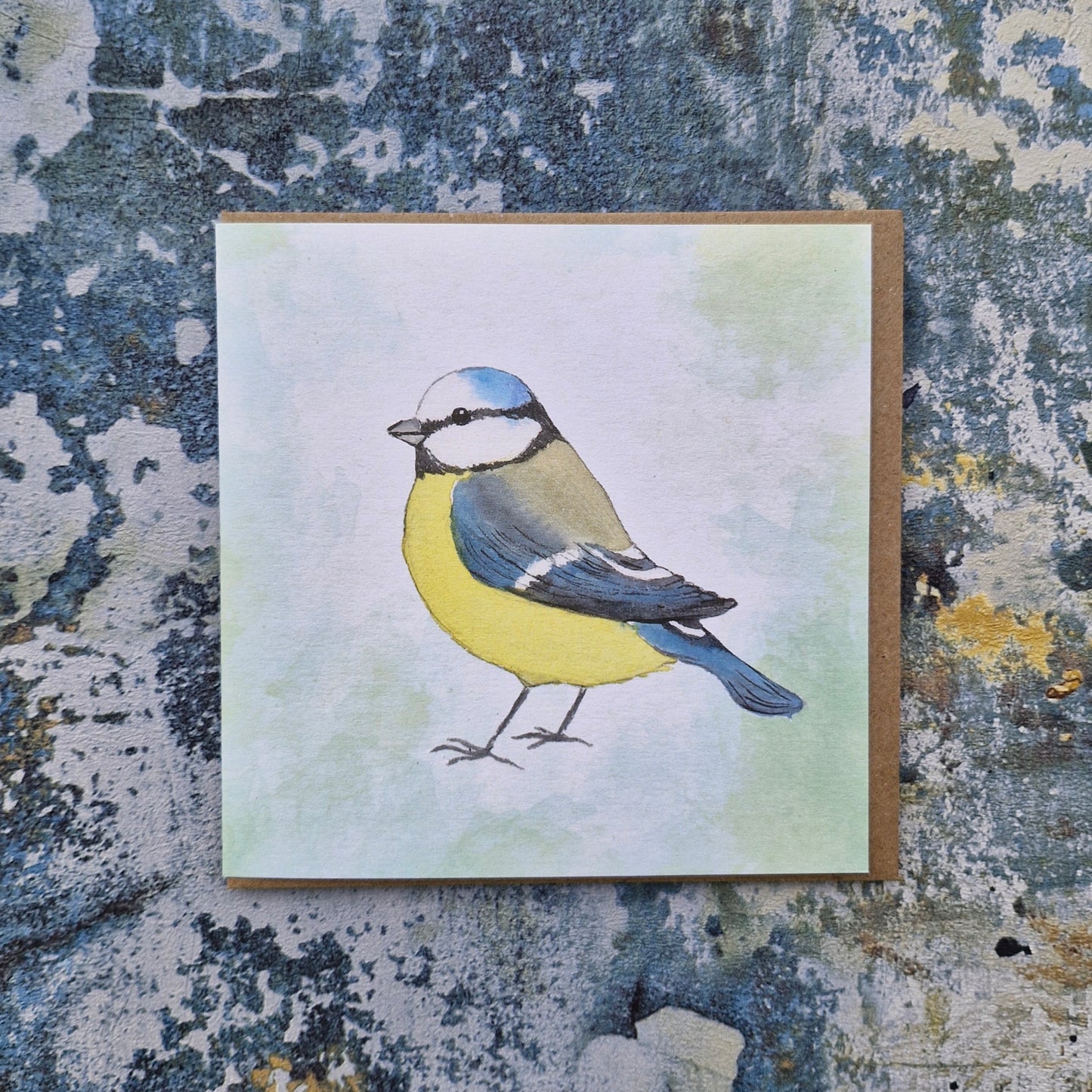 Blue Tit Blank Card