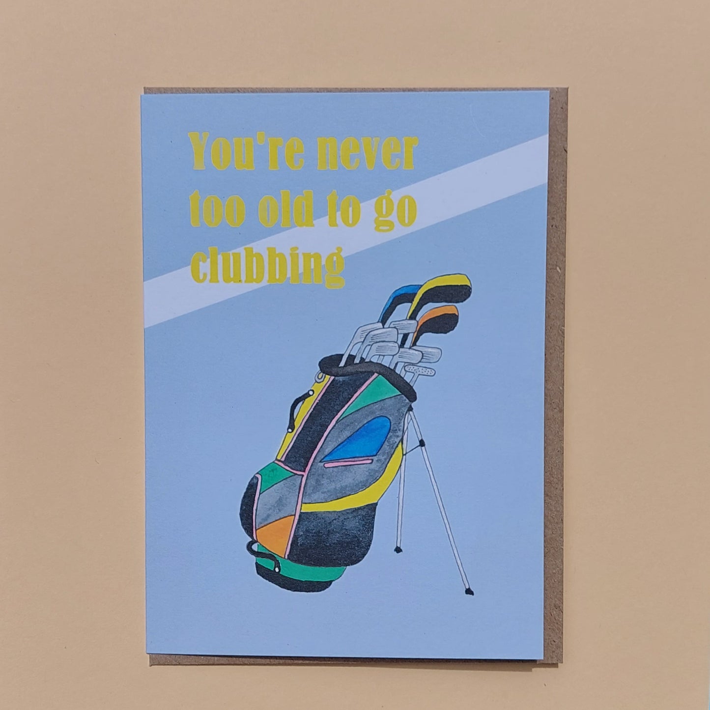 Golf Birthday Card