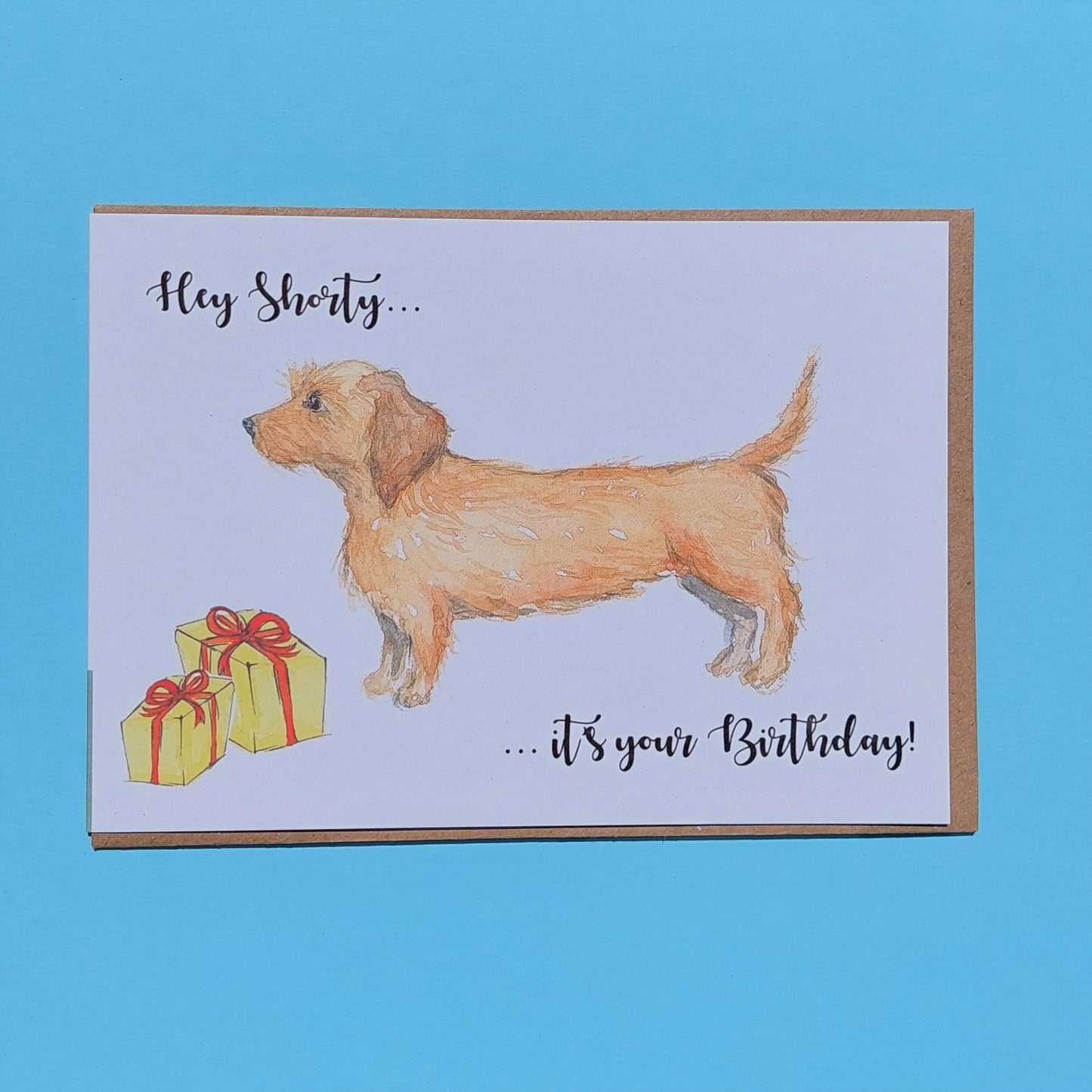 Hey Shorty Birthday Card