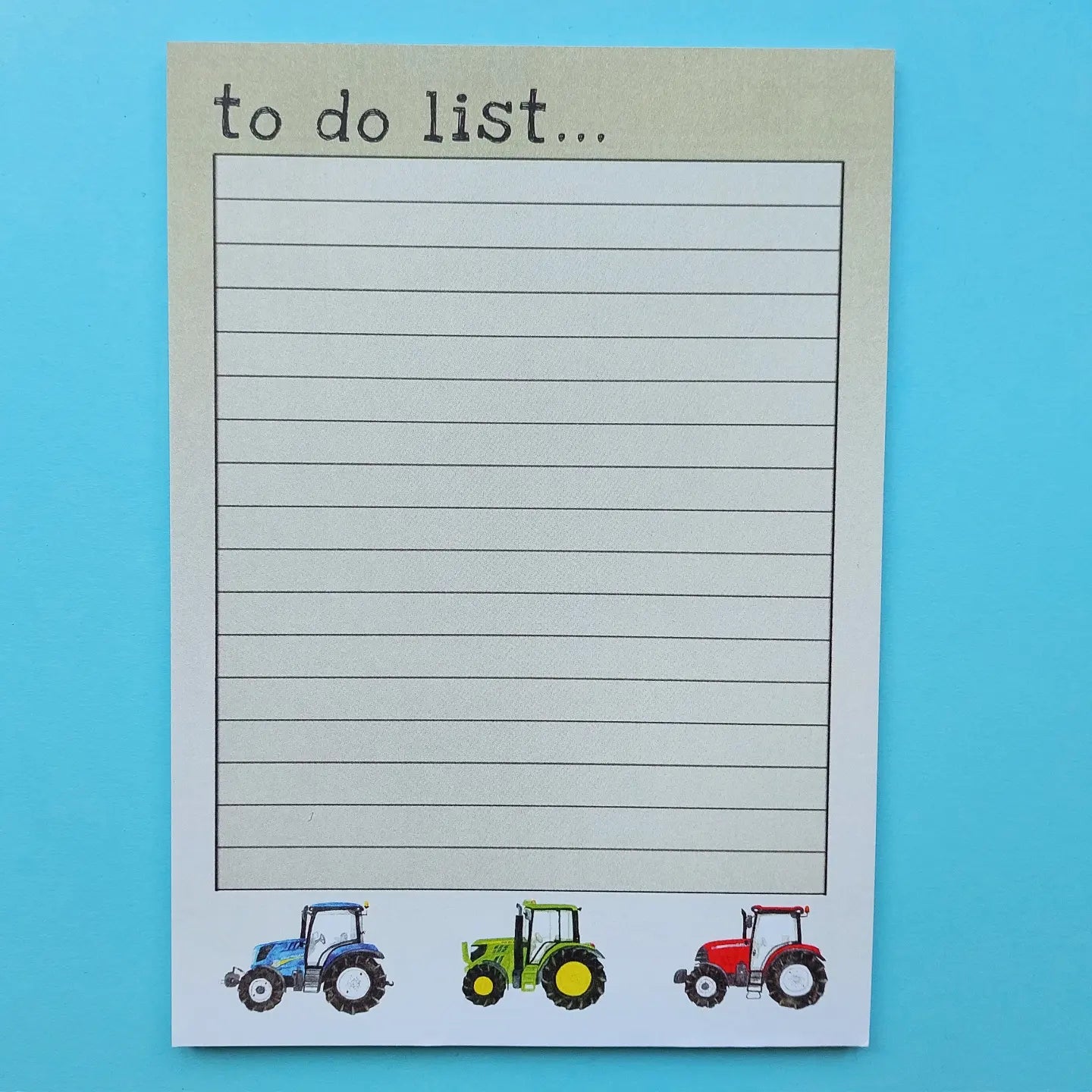 Tractor To-Do-List