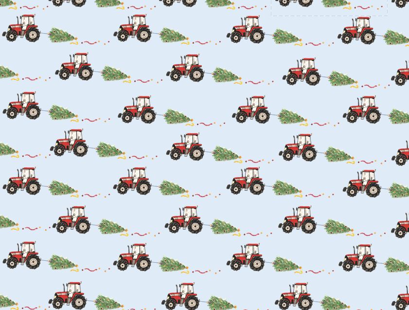 Red Tractor - Towing Christmas