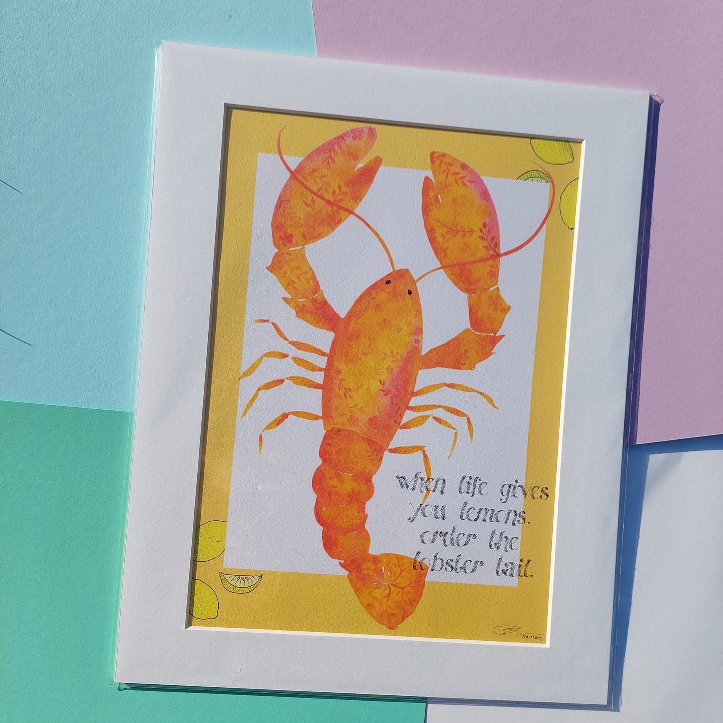 When Life Gives You Lemons... Order the Lobster Tail