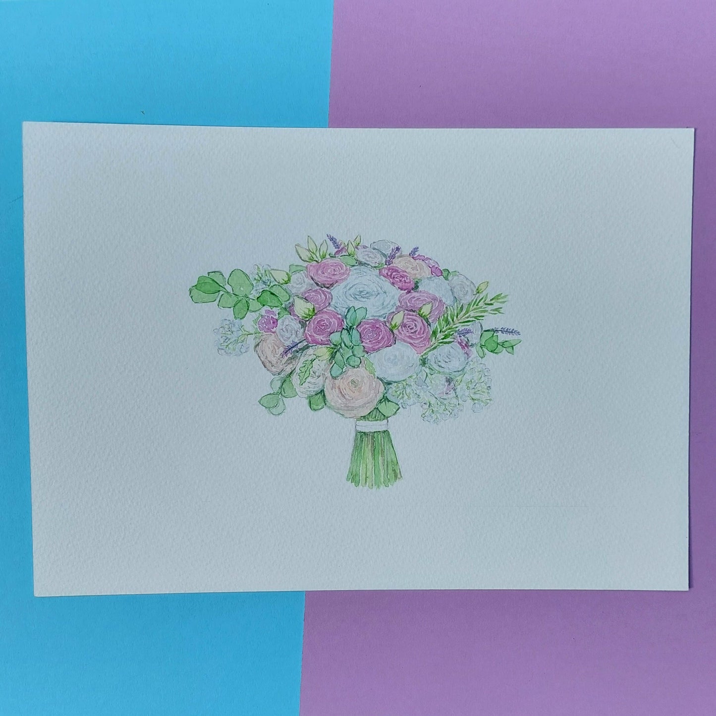 Bespoke Wedding Flowers Watercolour